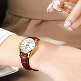 Montre à Quartz bracelet en cuir pour femmes – | lasanderss.store