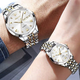 Montre à Quartz en Acier Inoxydable imprimé : Le Cadeau Parfait pour les Amoureux – | lasanderss.store
