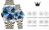 Montre à Quartz en Acier Inoxydable imprimé : Le Cadeau Parfait pour les Amoureux – | lasanderss.store