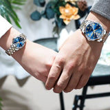 Montre à Quartz en Acier Inoxydable imprimé : Le Cadeau Parfait pour les Amoureux – | lasanderss.store