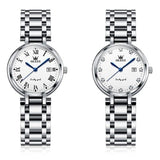 Montre à Quartz luxueuse et élégante en acier inoxydable pour femmes – | lasanderss.store