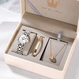 Montre à Quartz luxueuse et élégante en acier inoxydable pour femmes – | lasanderss.store