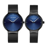 Montre à Quartz Ultra mince maille en acier pour hommes et femmes – | lasanderss.store