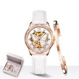 Montre automatique avec bracelet et coffret cadeau pour femmes – coffret cadeau | lasanderss.store
