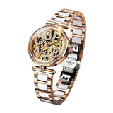 Montre Bracelet Automatique Femme Diamant Évidée Mécanique – Montre femme | lasanderss.store
