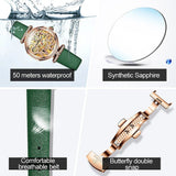 Montre Bracelet Automatique Femme Diamant Évidée Mécanique – Montre femme | lasanderss.store