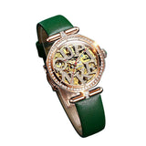 Montre Bracelet Automatique Femme Diamant Évidée Mécanique – Montre femme | lasanderss.store