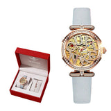 Montre Bracelet Automatique Femme Diamant Évidée Mécanique – Montre femme | lasanderss.store