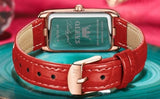 Montre carré à Quartz Bracelet en cuir pour femmes – | lasanderss.store