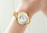 Montre chronographe design élégant acier inoxydable pour couple – | lasanderss.store
