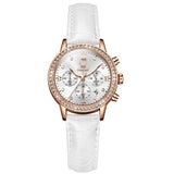 Montre cuir élégante et bracelet inox pour femmes – | lasanderss.store