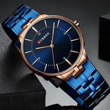 Montre de couple bleu – | lasanderss.store