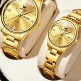 Montre de couple Design rond et élégant – | lasanderss.store