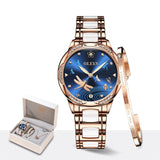 Montre de luxe automatique bracelet céramique pour femme – | lasanderss.store