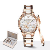 Montre de luxe automatique bracelet céramique pour femme – | lasanderss.store