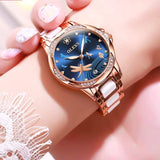 Montre de luxe automatique bracelet céramique pour femme – | lasanderss.store