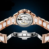Montre de luxe automatique bracelet céramique pour femme – | lasanderss.store