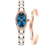 Montre élégant céramique avec Bracelet pour femme – | lasanderss.store