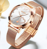 Montre et Bracelet en or Rose pour femme – | lasanderss.store