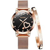 Montre et Bracelet en or Rose pour femme – | lasanderss.store