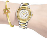 Montre Femme Carrée Acier Chronographe Étanche - 30mm Luxe – Montres | lasanderss.store