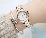 Montre Femme Céramique Acier Cristal Saphir Quartz - 2,8cm Luxe – Montres | lasanderss.store