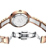 Montre Femme Céramique Cristal Saphir Étanche - Acier 33mm Luxe – Montres | lasanderss.store