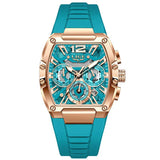 Montre Homme Carrée Chronographe Quartz 45mm - Silicone Sport Étanche Natation – Montres | lasanderss.store