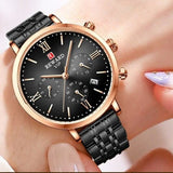 Montre hommes et femmes chronographe en acier inoxydable – | lasanderss.store