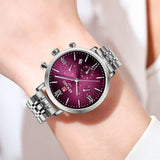Montre hommes et femmes chronographe en acier inoxydable – | lasanderss.store