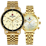 Montre hommes et femmes chronographe en acier inoxydable – | lasanderss.store