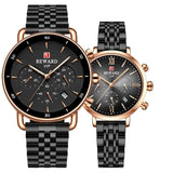 Montre hommes et femmes chronographe en acier inoxydable – | lasanderss.store