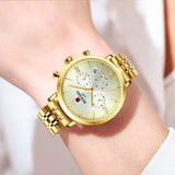 Montre hommes et femmes chronographe en acier inoxydable – | lasanderss.store
