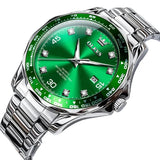 Montre Quartz Homme Acier Lumineuse Étanche 3 Bars - Cadran 41mm – Montres | lasanderss.store