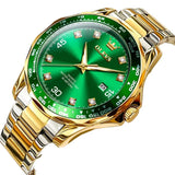 Montre Quartz Homme Acier Lumineuse Étanche 3 Bars - Cadran 41mm – Montres | lasanderss.store