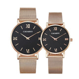 Montre Ultra - fine pour hommes et femmes, bracelet en acier inoxydable – | lasanderss.store