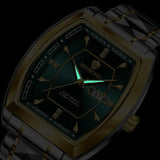 Montres Couple Carrées Acier Quartz Étanche Date Semaine – | lasanderss.store