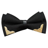 Nœud Papillon Métal Scintillant Britannique Pré - Attaché - Polyester – Nœuds Papillon | lasanderss.store
