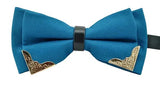 Nœud Papillon Métal Scintillant Britannique Pré - Attaché - Polyester – Nœuds Papillon | lasanderss.store