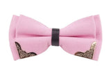 Nœud Papillon Métal Scintillant Britannique Pré - Attaché - Polyester – Nœuds Papillon | lasanderss.store