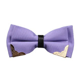 Nœud Papillon Métal Scintillant Britannique Pré - Attaché - Polyester – Nœuds Papillon | lasanderss.store