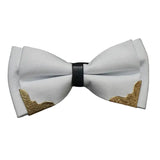 Nœud Papillon Métal Scintillant Britannique Pré - Attaché - Polyester – Nœuds Papillon | lasanderss.store
