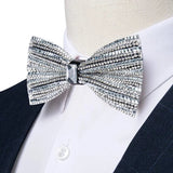 Nœud Papillon Paillettes Doré Pré - Noué - Luxe Cristal Brillant Mariage – Nœuds Papillon | lasanderss.store