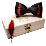 Nœud Papillon Plumes Artisanal - Accessoire Élégant Unique Homme Femme – Accessoires | lasanderss.store