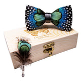 Nœud Papillon Plumes Artisanal - Accessoire Élégant Unique Homme Femme – Accessoires | lasanderss.store
