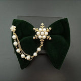 Nœud Papillon Velours Chaînette - Ruban Mode Élégant Unisexe – Nœuds Papillon | lasanderss.store