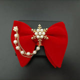 Nœud Papillon Velours Chaînette - Ruban Mode Élégant Unisexe – Nœuds Papillon | lasanderss.store