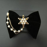 Nœud Papillon Velours Chaînette - Ruban Mode Élégant Unisexe – Nœuds Papillon | lasanderss.store