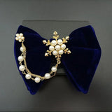 Nœud Papillon Velours Chaînette - Ruban Mode Élégant Unisexe – Nœuds Papillon | lasanderss.store