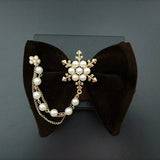 Nœud Papillon Velours Chaînette - Ruban Mode Élégant Unisexe – Nœuds Papillon | lasanderss.store